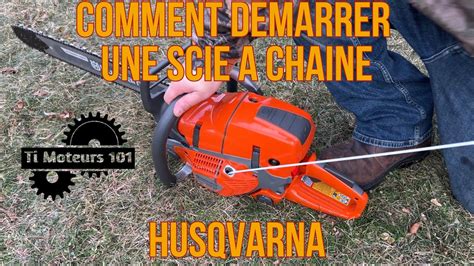 Comment D Marrer Une Scie Cha Ne Husqvarna Youtube