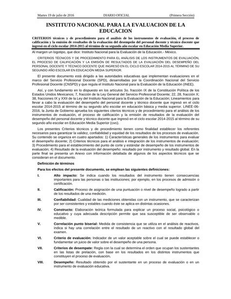 PDF INSTITUTO NACIONAL PARA LA EVALUACION DE LA EDUCACIONfile System