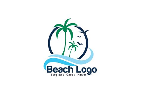 Beach Resort Logo Design