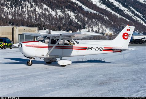 Hb Cku Reims Cessna F P Skyhawk Ii Flugschule Eichenberger