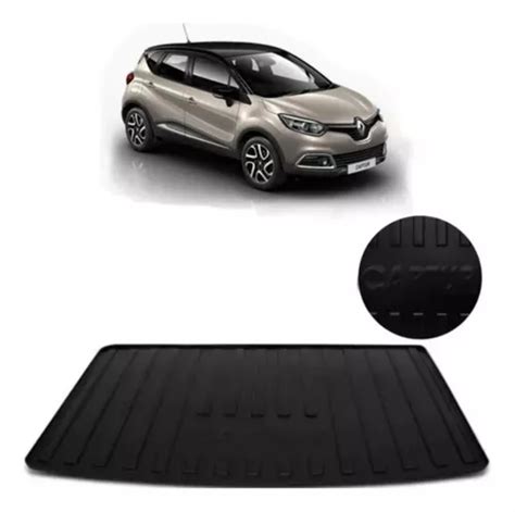 Tapete Bandeja Porta Malas Captur Pvc Preto