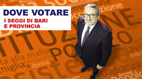 Primarie Pd Dove Si Vota I Seggi Di Bari E Provincia 30 Aprile