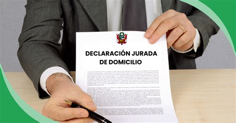 Cómo hacer la declaración jurada de domicilio 2024