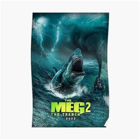 "Meg 2: The Trench" Poster for Sale by cahillarmando | Redbubble