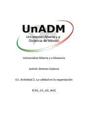 Icag U A Jajg Docx Universidad Abierta Y A Distancia Jazmin Jimenez