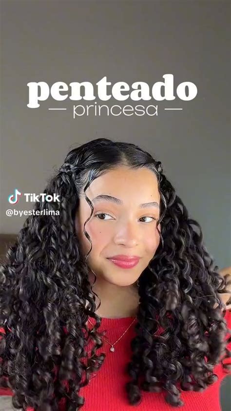 Transforme Se Em Uma Princesa Penteado Encantador Para Cabelos