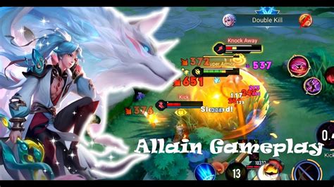 AOV Allain Gameplay Clash Of Titans AOV COT YouTube