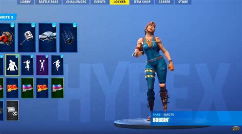 In Game Footage Of All The Leaked Fortnite Skins Cosmetics Found In