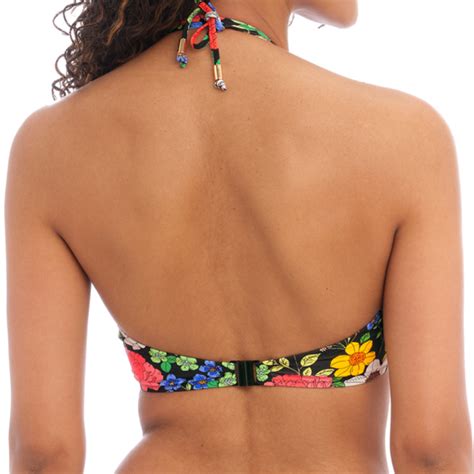 Freya Bademode Floral Haze Neckholder Bikini Oberteil Multi Annadiva