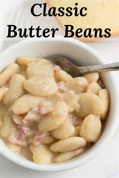 Butter Beans Recipe Learn How To Make Creamy Butter Beans The Old