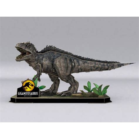 Jurassic World Dominion Giganotosaurus Puzzle 3d Revell 00240 Maquette Char Promo