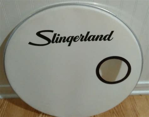 Slingerland 22 Bass Drum Head 1970 S Reverb