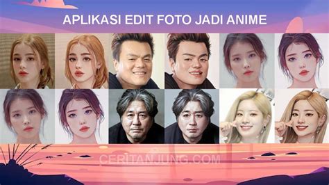 Aplikasi Edit Foto Jadi Anime Yang Viral