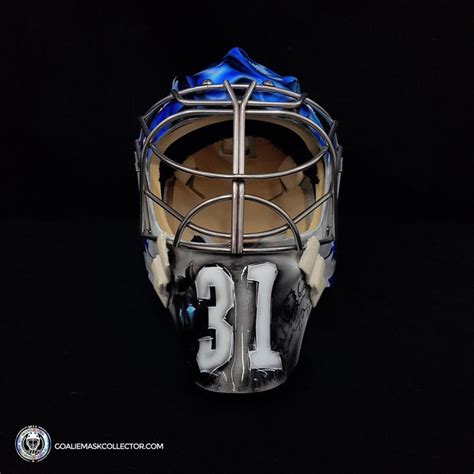 Frederik Andersen Goalie Mask Unsigned Centennial Toronto Batman ...