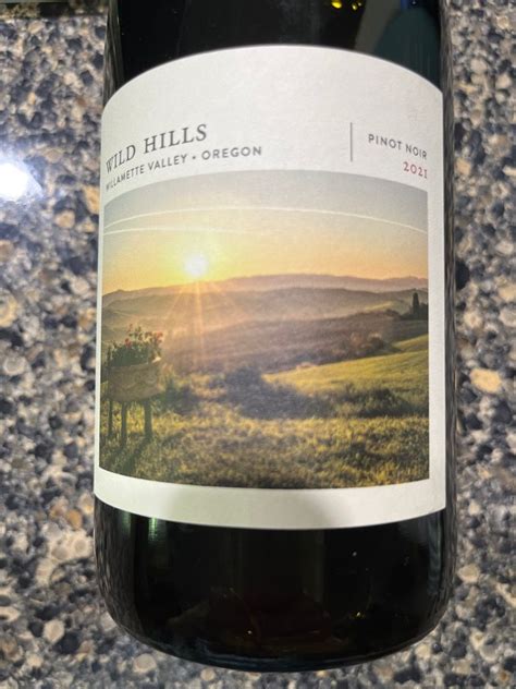 Wild Hills Pinot Noir Usa Oregon Willamette Valley Cellartracker