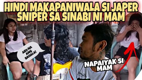 Hindi Makapaniwala Si Japer Sniper Sa Sinabi Ni Mam Youtube