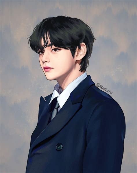 Stylish Taehyung Fanart Bts Drawings