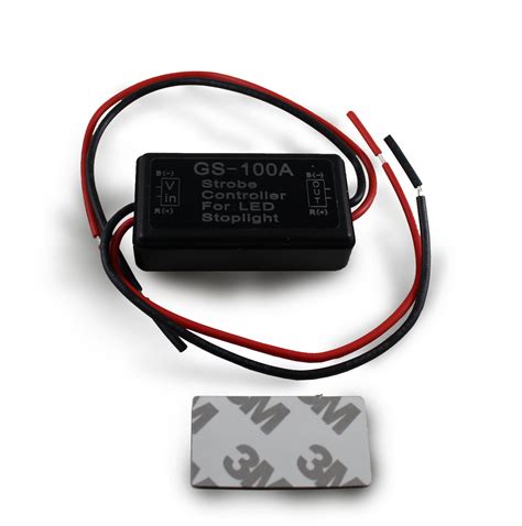 GS 100A Flash Strobe Controller Flasher Module Box For LED Brake Stop