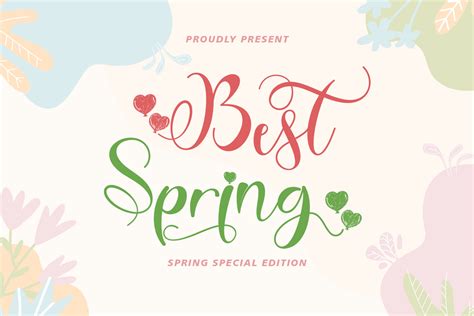 Best Spring Font | Selvia Design | FontSpace