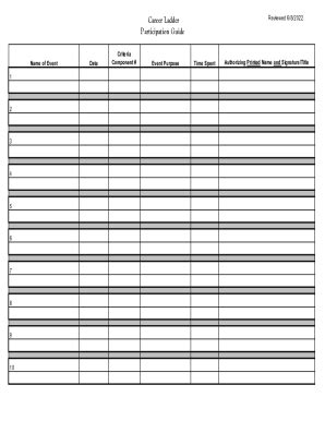 Fillable Online Participation Form Xls Compatibility Mode Fax Email