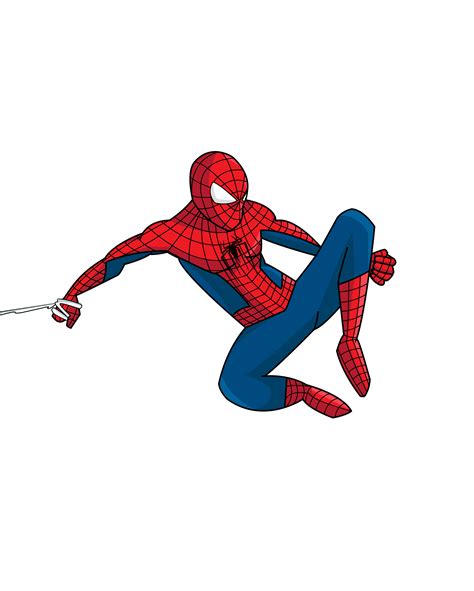 Spiderman Vector At Getdrawings Free Download