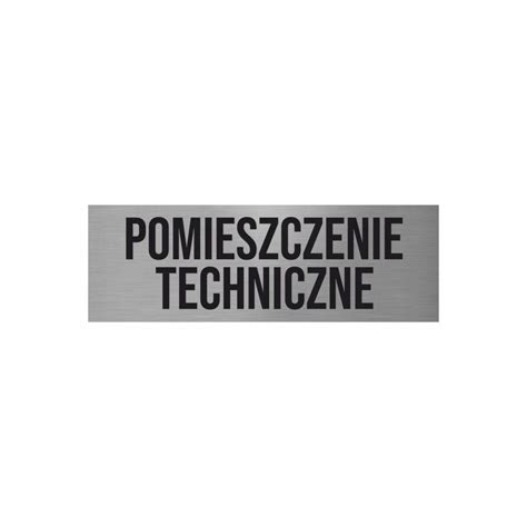 Tablica Informacyjna Pomieszczenie Techniczne