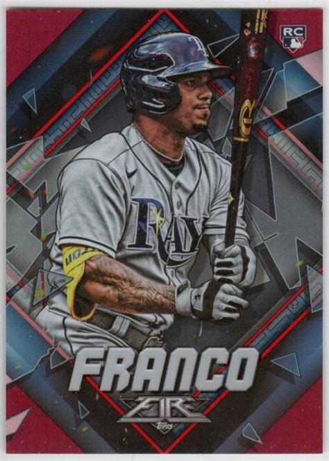 ミントモール MINT BASE店 2022 Topps Fire Flame 128 Wander Franco RC