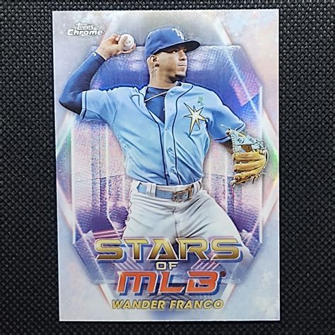 Topps Chrome Stars Of Mlb Wander Franco Tampa Bay Rays Smlbc