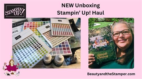 Unboxing Stampin Up Haul YouTube