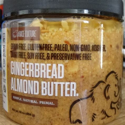 Base Culture Gingerbread Almond Butter Reviews Abillion