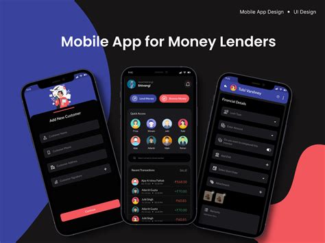 Money Lending App design | Figma