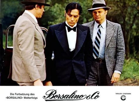 Borsalino Co Original Ah Foto Alain Delon Mafia Kult Eur