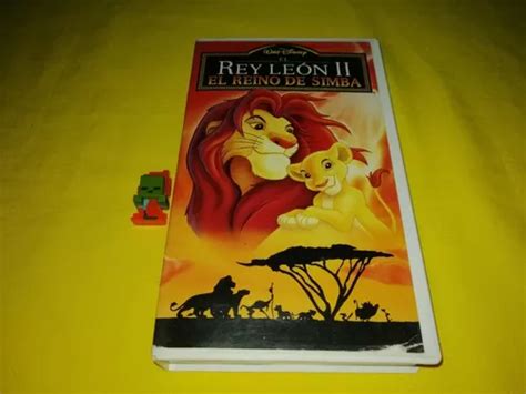 Pelicula Vhs Rey Leon El Reino De Simba Walt Disney En Venta En