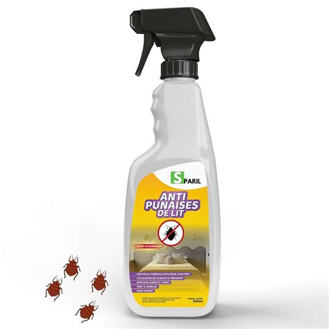 Spray Anti Punaise De Lit Produit Insecticide Puissant Ml Action