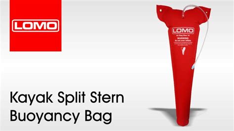 Kayak Buoyancy Bag Split Stern Size 10 Lomo Watersport Uk