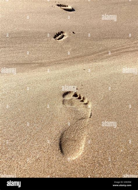 Huellas De Pies En La Arena Fotograf As E Im Genes De Alta Resoluci N