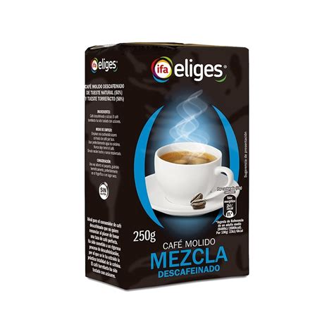 Ifa Eliges Café Molido Descafeinado Mezcla 250 gr Avunto