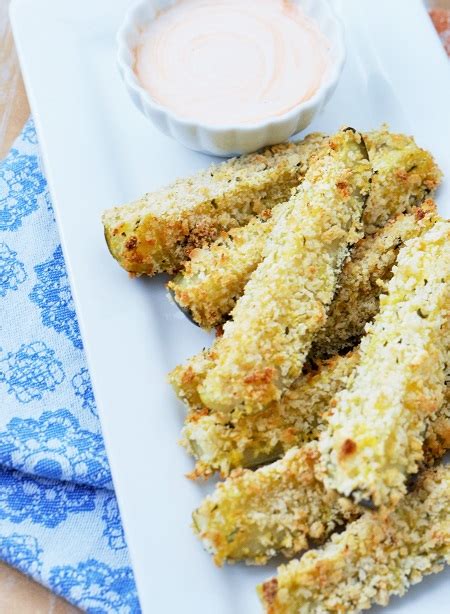 Spicy Fried Pickles With Sriracha Ranch Dip Savor The Thyme