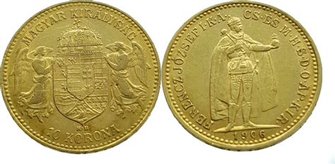 Hungary Korona Franz Joseph I Gold Extremely Fine Ma Shops