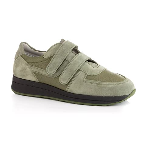 B Ware Vitaform Damen Sneaker Nappaleder Klettverschluss Qvc De