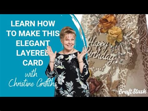 Cardmaking Tutorial Elegant Layered Autumnal Card With Christina