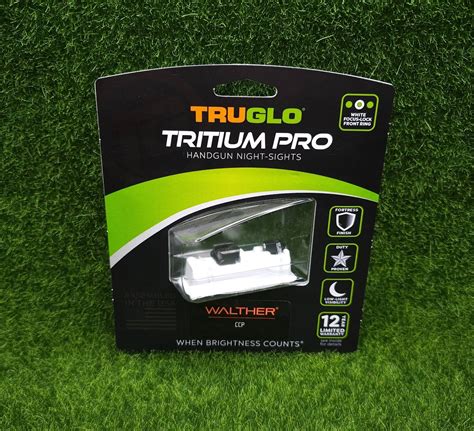 Truglo Tritium Pro Handgun Night Sight For Walther Ccp Tg231w3w For