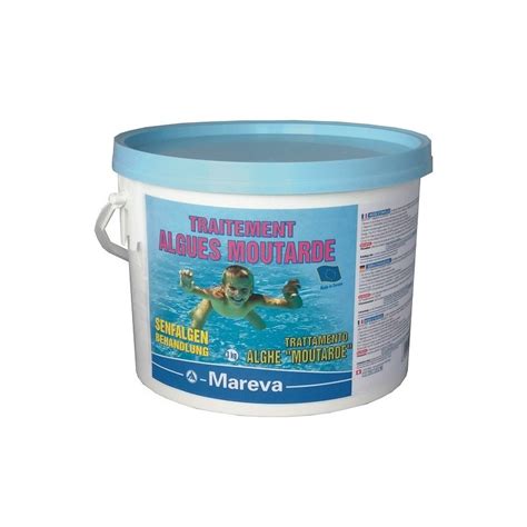 Algicide Piscine Mareva Anti Algues Moutarde 3kg