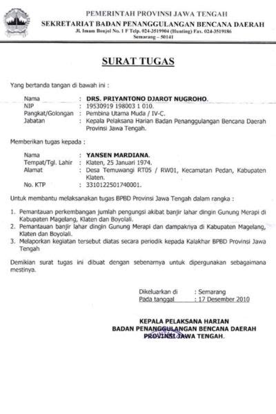 5 Contoh Surat Perintah Perjalanan Dinas Dan Format Pembuatannya