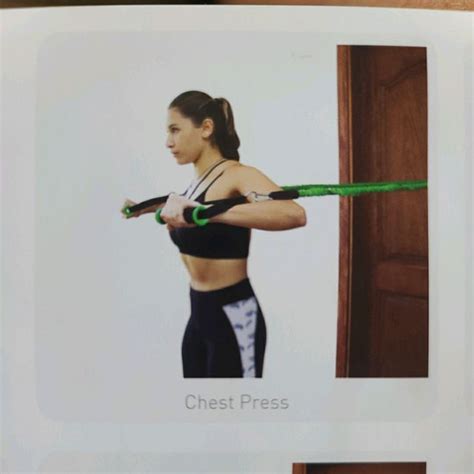 Chest Press Resistance Band By Paul Woody Exercise How To Skimble