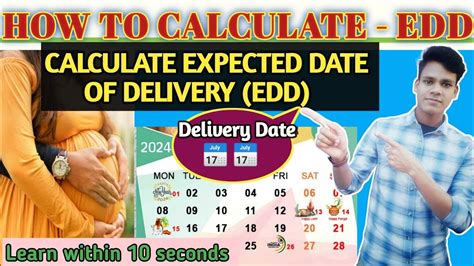 How To Calculate Edd Expected Date Of Delivery Edd Delivery