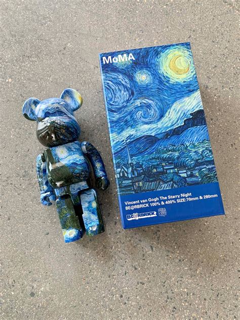 Bearbrick Van Gogh Starry Night Be Rbrick Prezent O Wysoko Ci