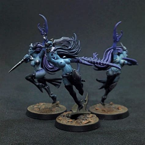 Chaos Daemonettes Daemons Slaanesh Daemonette Trio Gallery