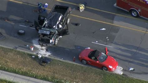 Richmond Hill Pileup Leaves Driver In Life Threatening Condition Cbc News