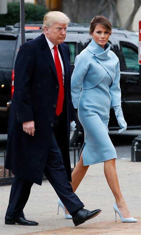 Melania Trump channels Jackie Kennedy in Ralph Lauren outfit